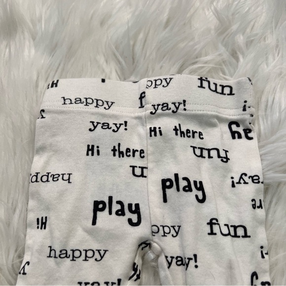 Wonder Nation Pants Cream Black - Picture 3 of 9